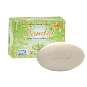 Sandal Herbal Whitening Beauty Soap | Sandalwood Bath Soap for Soft, Fresh & Healthy-Looking Skin