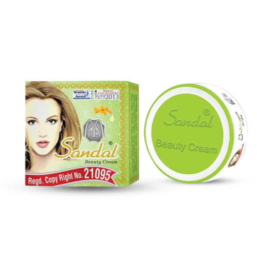 Sandal Beauty Cream | Sandalwood Nourishing Face Cream for Soft & Healthy-Looking Skin | 50g
