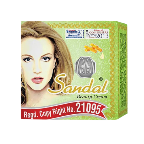 Sandal Beauty Cream | Sandalwood Nourishing Face Cream for Soft & Healthy-Looking Skin | 50g