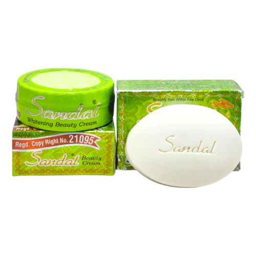 Sandal Herbal Whitening Beauty Soap | Sandalwood Bath Soap for Soft, Fresh & Healthy-Looking Skin