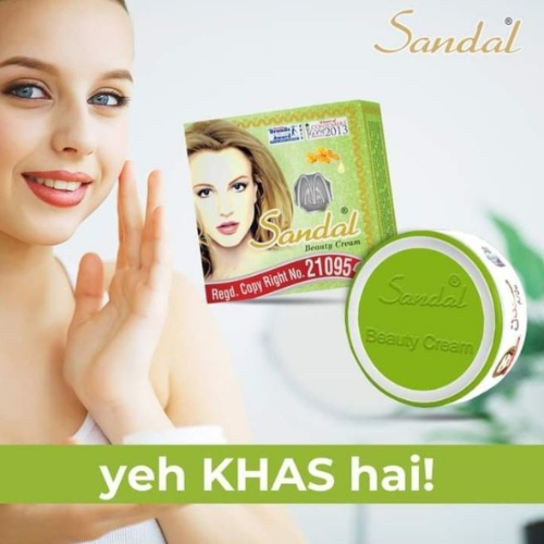 Sandal Beauty Cream | Sandalwood Nourishing Face Cream for Soft & Healthy-Looking Skin | 50g