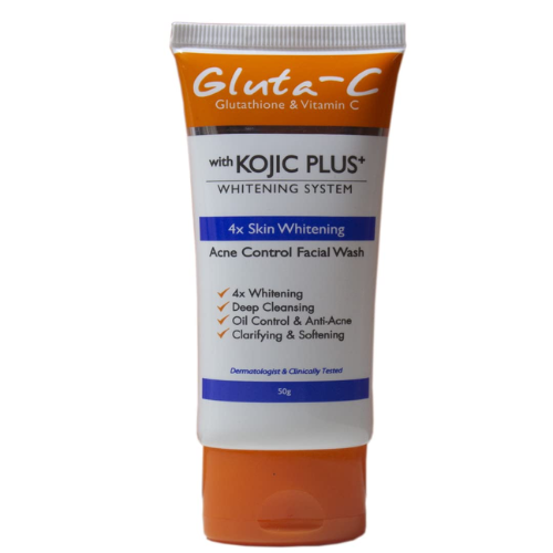 Gluta-C Kojic Plus+ Facial Wash 50g | Brightening Cleanser