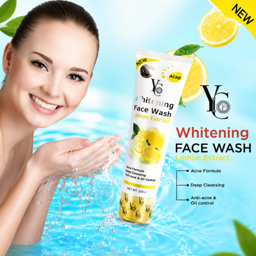 YC Fairness Lemon Face Wash 100 mL for Oily Skin