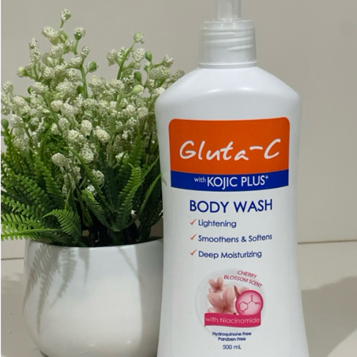 Gluta-C Kojic Plus+ Body Wash with Cherry Blossom