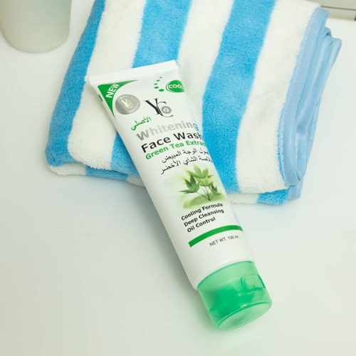 YC Whitening Green Tea Face Wash for Oily Skin 100ml