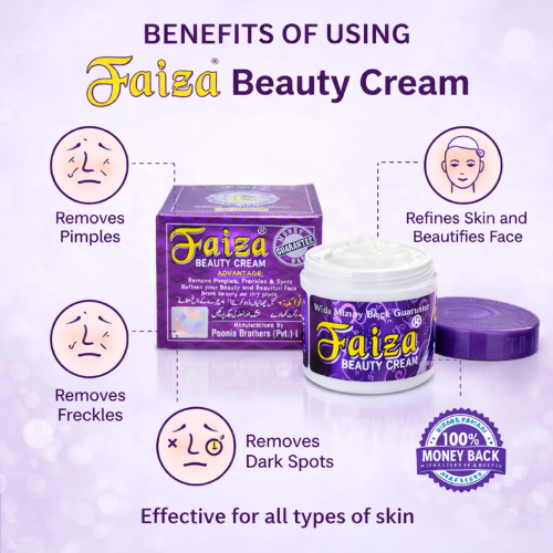 Faiza Beauty Cream | Nourishing Face Cream for Soft, Smooth & Healthy-Looking Skin