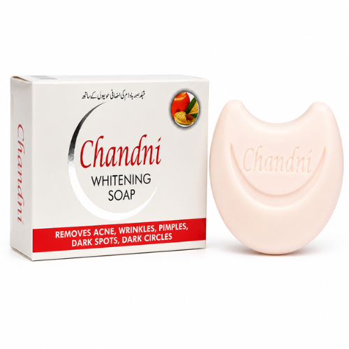 Chandni Whitening Soap | Gentle Cleansing Beauty Soap for Soft, Fresh & Healthy-Looking Skin