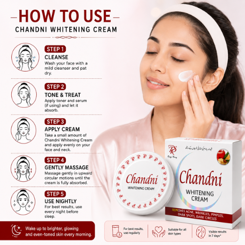 Chandni Whitening Soap | Gentle Cleansing Beauty Soap for Soft, Fresh & Healthy-Looking Skin