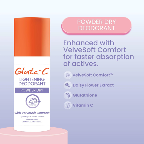 Gluta-C Lightening Deodorant Powder Dry