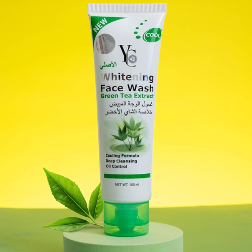 YC Whitening Green Tea Face Wash for Oily Skin 100ml