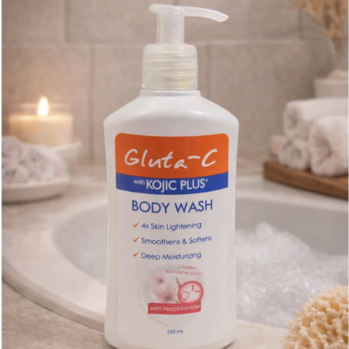 Gluta-C Kojic Plus+ Body Wash with Cherry Blossom