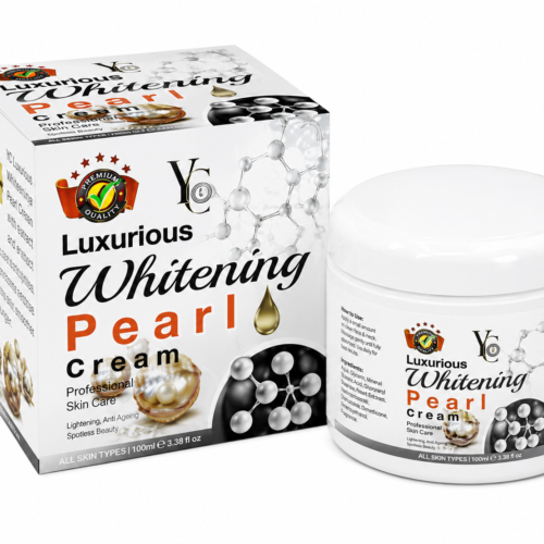 YC Luxurious Whitening Pearl Cream | Pearl Extract Brightening & Nourishing Face Cream | 30g
